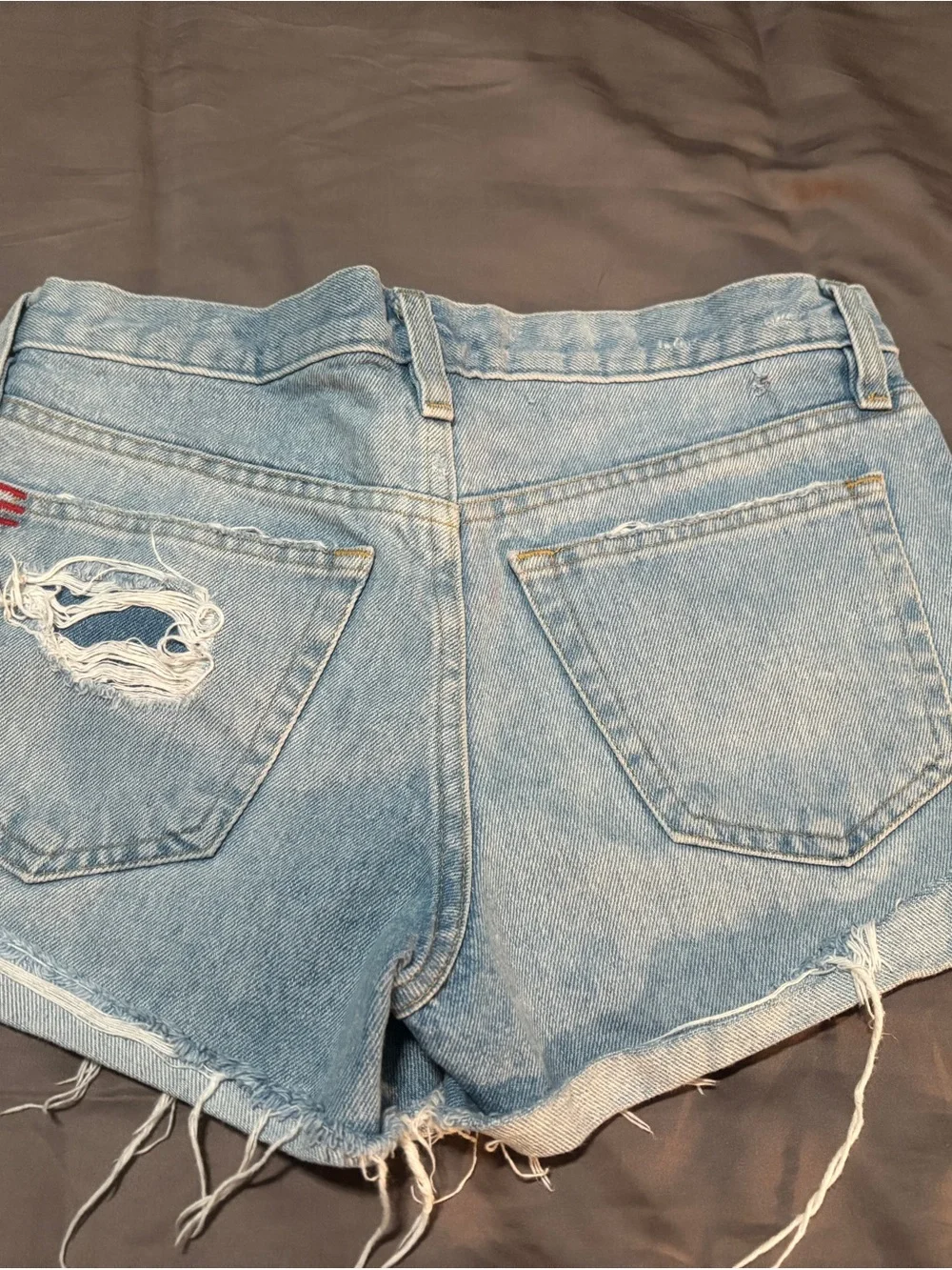 Distressed Denim Shorts H&M, BDG